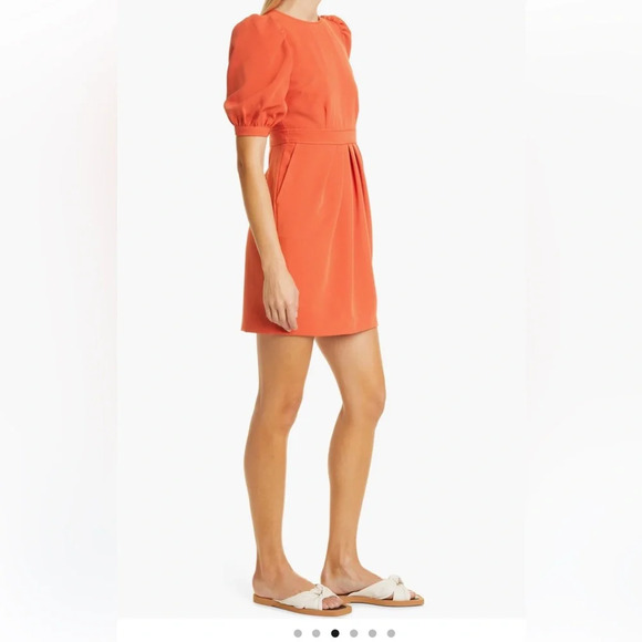 Toccin Puff Sleeve Mini Dress size 12 new with tags‎ NWT - Picture 3 of 3